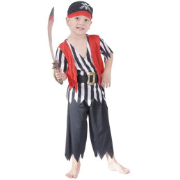 Kostým na karneval Pirát,92-104cm