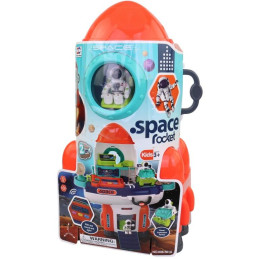 Vesmírná raketa, stolek s příslušenstvím, na baterie, 49 x 19,5 x 53 cm