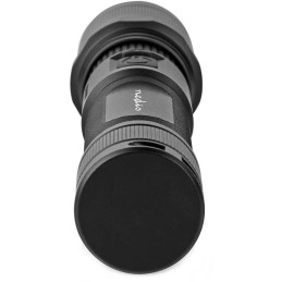 NEDIS LED svítilna/ napájení z baterie/ 3,7 V DC/ 10 W/ 1000 lm/ dosah 110 m/ černá