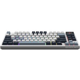 POŠKOZENÝ OBAL - MSI herní klávesnice FORGE GK600 TKL Sky/ bezdrátová 2,4GHz+BT/ mechanická/ RGB/ USB-C/ display/ CZ+SK layout
