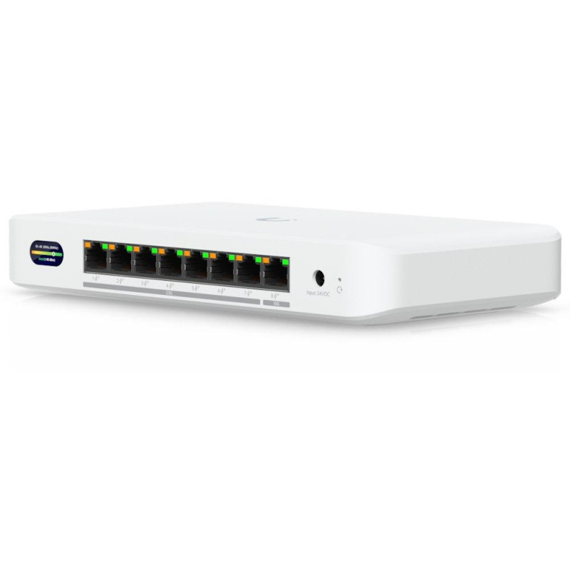 Ubiquiti UniFi Device Bridge Switch - 5/6GHz bezdrátový bridge/switch s PoE+, 7x 2.5GbE, 1x 10GbE, UniFi Wi-Fi Auto-Link