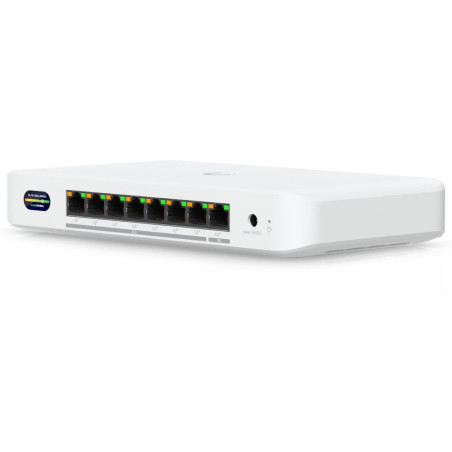 Ubiquiti UniFi Device Bridge Switch - 5/6GHz bezdrátový bridge/switch s PoE+, 7x 2.5GbE, 1x 10GbE, UniFi Wi-Fi Auto-Link