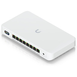 Ubiquiti UniFi Device Bridge Switch - 5/6GHz bezdrátový bridge/switch s PoE+, 7x 2.5GbE, 1x 10GbE, UniFi Wi-Fi Auto-Link
