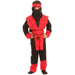 Kostým na karneval - Ninja pavouk, 110-120 cm