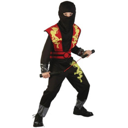 Kostým na karneval - Ninja, 120-130 cm