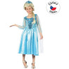 Kostým na karneval ledová princezna, 120-130cm