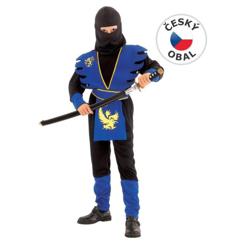 Kostým na karneval Ninja, 130-140cm