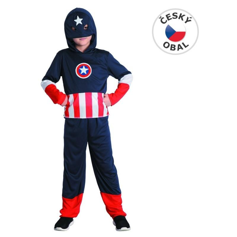 Šaty na karneval - hrdina, 110-120 cm