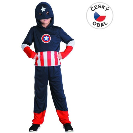 Šaty na karneval - hrdina, 110-120 cm