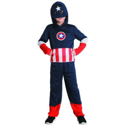 Šaty na karneval - hrdina, 130-140 cm