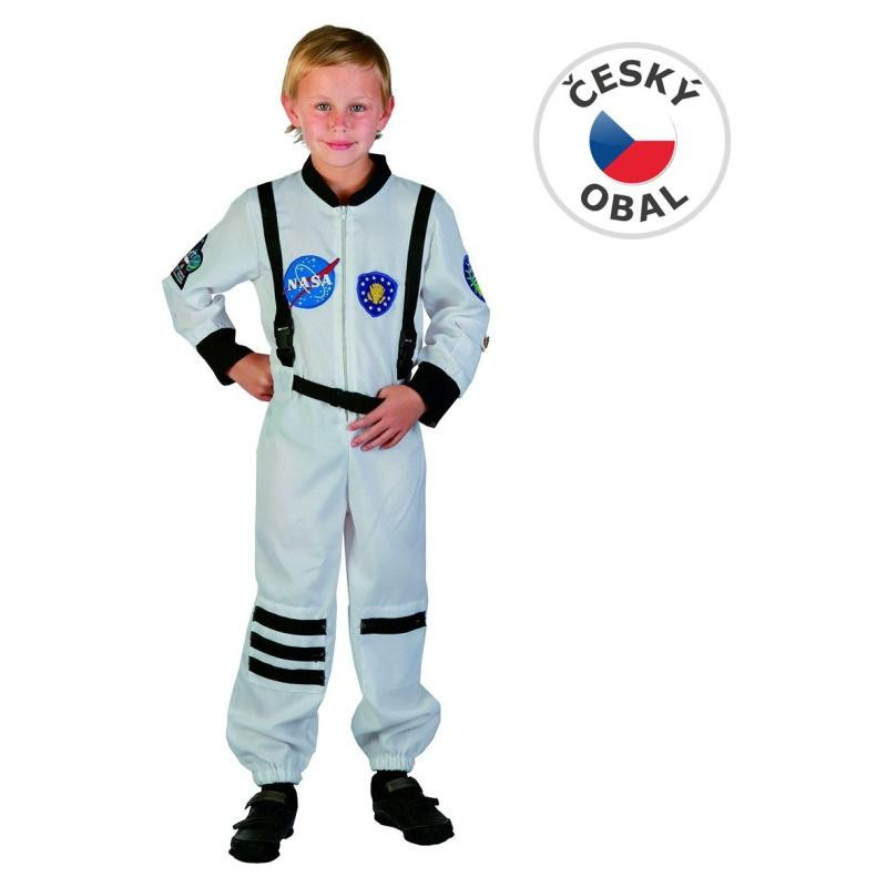 Šaty na karneval - kosmonaut, 110-120 cm