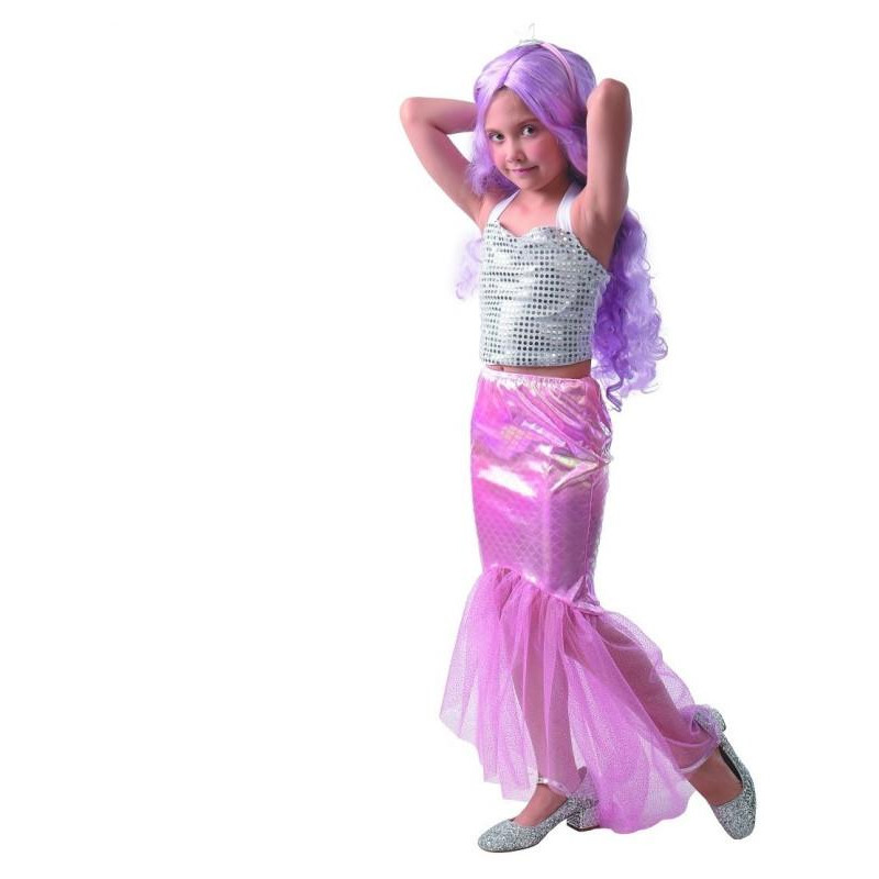 Šaty na karneval - mořská panna,  120 - 130 cm