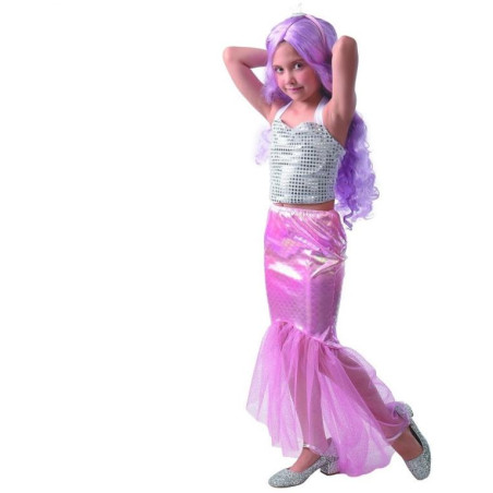 Šaty na karneval - mořská panna,  120 - 130 cm