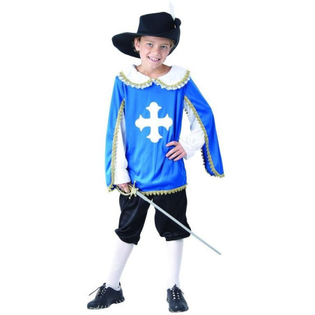 Šaty na karneval - mušketýr, 130 - 140 cm