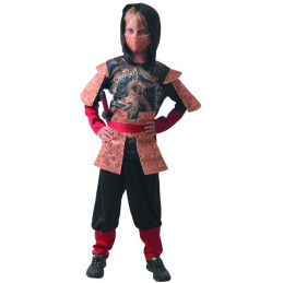 Šaty na karneval - Ninja, 130 - 140 cm