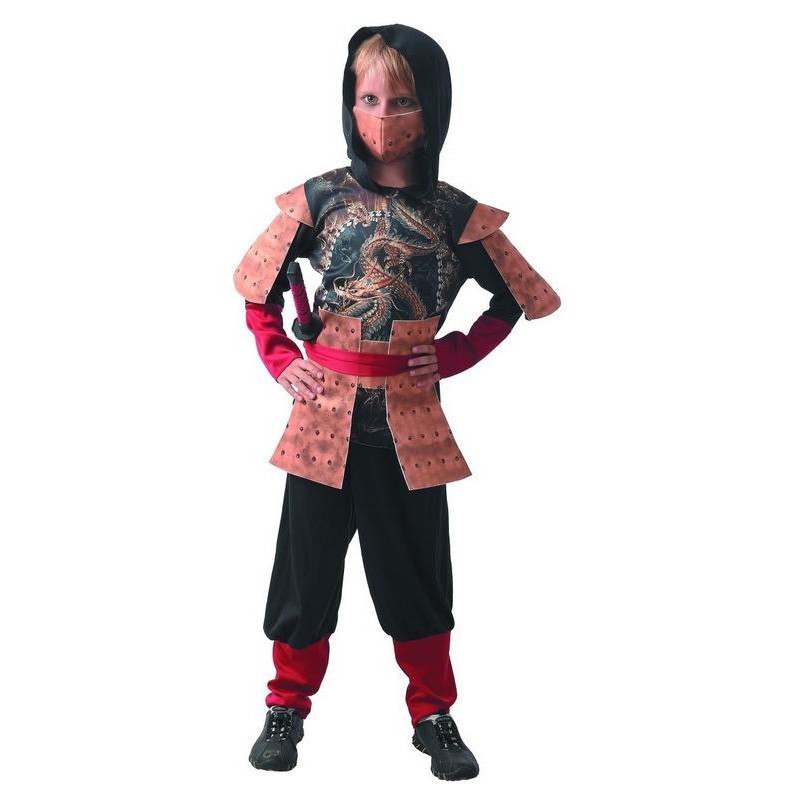 Šaty na karneval - Ninja, 130 - 140 cm