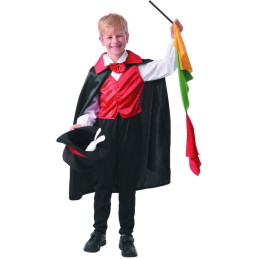 Šaty na karneval - kouzelník, 110 - 120 cm
