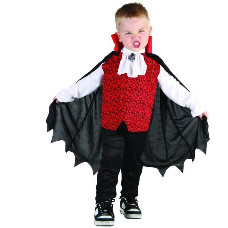 Šaty na karneval - upír, 80 - 92 cm