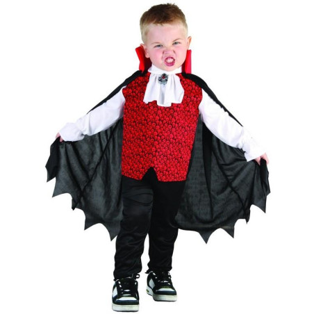 Šaty na karneval - upír, 92 - 104 cm