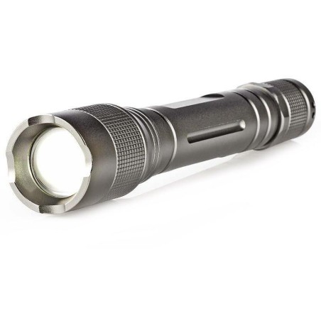 NEDIS LED svítilna/ napájení z baterie/ 3 V DC/  3 W/ 150 lm/ dosah 120 m/ šedá