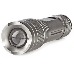 NEDIS LED svítilna/ napájení z baterie/ 4,5 V DC/ 5 W/ 330 lm/ dosah 200 m/ šedá