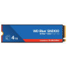Dysk SSD WD Blue SN5100 4TB z technologią SANDISK / NVMe M.2 PCIe Gen4 / wewnętrzny / radiator / M.2 2280
