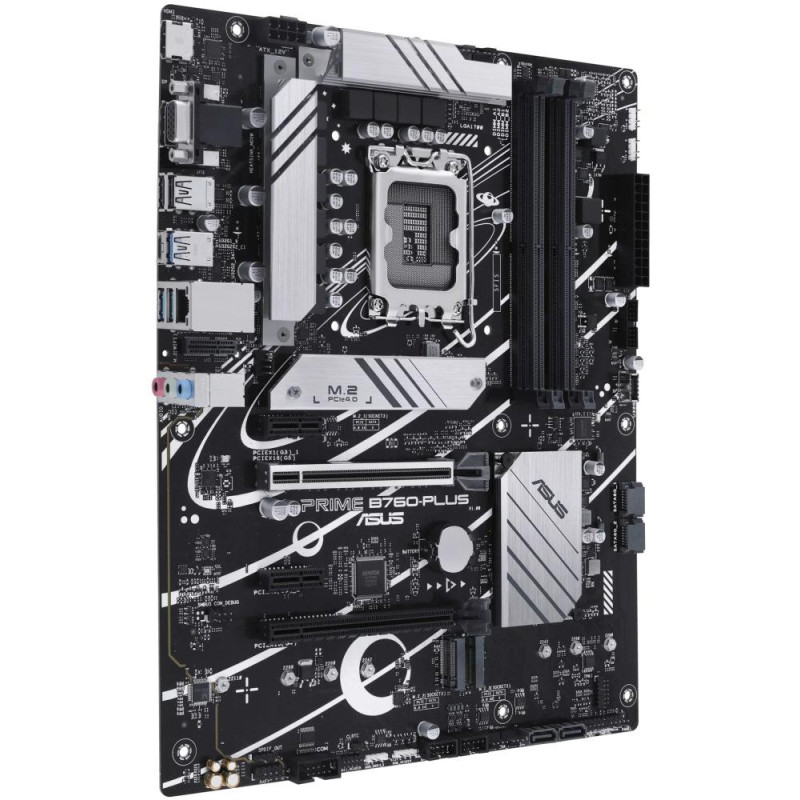 ASUS PRIME B760-PLUS / Intel B760 / LGA1700 / 4x DDR5 / 2x M.2 / DP / HDMI / VGA / 1x USB-C / mATX