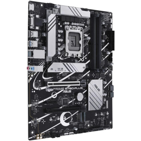 ASUS PRIME B760-PLUS / Intel B760 / LGA1700 / 4x DDR5 / 2x M.2 / DP / HDMI / VGA / 1x USB-C / mATX
