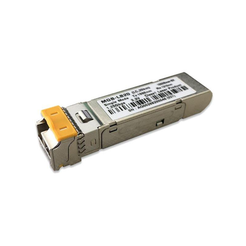 Planet MGB-LB20, mini GBIC (SFP), 1Gb, 20km, SM TX1550nm/RX1310nm, LC konektor, DDM