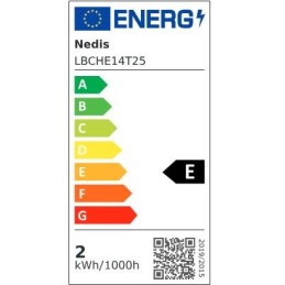 NEDIS LED žárovka E14/ T25/ do ledničky a digestoře/ 2 W/ 220 V/ 250 lm