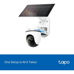 TP-Link Tapo C630 KIT otočná venkovní WiFi Kamera, 5MPx, 2880×1620, audio, IR 16m, SD, IP65, solar panel, 6700 mAh