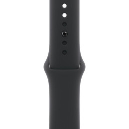 Apple Watch Series 11 Cellular 42mm Klavírně černý hliník s černým sportovním řemínkem - S/M