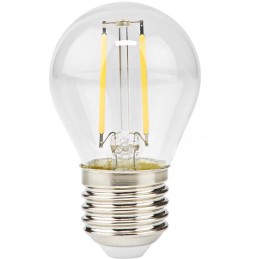NEDIS LED žárovka E27/ G45/ 4,5 W/ 220 V/ 470 lm/ 2700 K/ stmívatelná/ teplá bílá/ retro styl