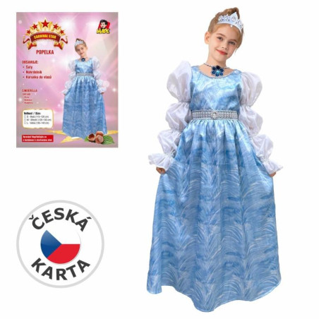 Šaty na karneval - Popelka, 120-130 cm