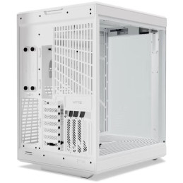 HYTE skříň Y70 Touch Infinite Snow White / 14,9" dotykový displej / levé a přední sklo / Riser PCIe 4.0 / bez zdroje
