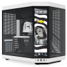 Obudowa HYTE Y70 Touch Infinite Panda / ekran dotykowy 14,9" / szkło lewe i przednie / Riser PCIe 4.0 / bez zasilacza