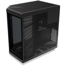 HYTE skříň Y70 Touch Infinite Pitch Black / 14,9" dotykový displej / levé a přední sklo / Riser PCIe 4.0 / bez zdroje /