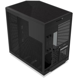 HYTE skříň Y70 Touch Infinite Pitch Black / 14,9" dotykový displej / levé a přední sklo / Riser PCIe 4.0 / bez zdroje /