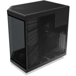 HYTE skříň Y70 Pitch Black / levé a přední sklo / Riser PCIe 4.0 / bez zdroje / 1x USB-C / 2x USB-A /