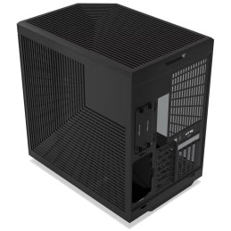 HYTE skříň Y70 Pitch Black / levé a přední sklo / Riser PCIe 4.0 / bez zdroje / 1x USB-C / 2x USB-A /
