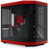 HYTE skriňa Y70 Black Cherry / ľavé a predné sklo / Riser PCIe 4.0 / bez zdroja / 1x USB-C / 2x USB-A /