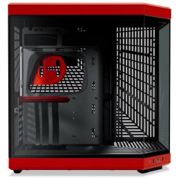 HYTE skříň Y70 Black Cherry / levé a přední sklo / Riser PCIe 4.0 / bez zdroje / 1x USB-C / 2x USB-A /