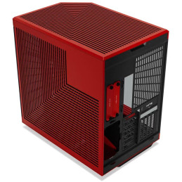 HYTE skříň Y70 Black Cherry / levé a přední sklo / Riser PCIe 4.0 / bez zdroje / 1x USB-C / 2x USB-A /