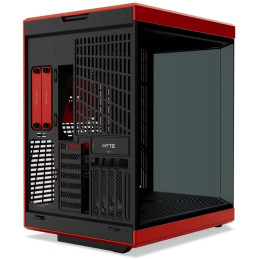 HYTE skříň Y70 Black Cherry / levé a přední sklo / Riser PCIe 4.0 / bez zdroje / 1x USB-C / 2x USB-A /