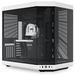 HYTE skříň Y70 Panda / levé a přední sklo / Riser PCIe 4.0 / bez zdroje / 1x USB-C / 2x USB-A /