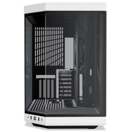 HYTE skříň Y70 Panda / levé a přední sklo / Riser PCIe 4.0 / bez zdroje / 1x USB-C / 2x USB-A /
