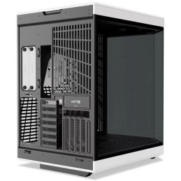 HYTE skříň Y70 Panda / levé a přední sklo / Riser PCIe 4.0 / bez zdroje / 1x USB-C / 2x USB-A /
