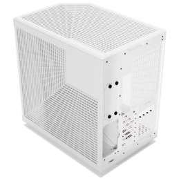HYTE skříň Y70 Snow white / levé a přední sklo / Riser PCIe 4.0 / bez zdroje / 1x USB-C / 2x USB-A /