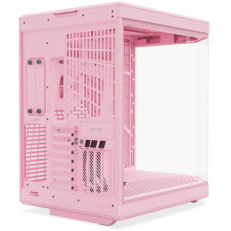 HYTE skříň Y70 Strawberry Milk / levé a přední sklo / Riser PCIe 4.0 / bez zdroje / 1x USB-C / 2x USB-A /