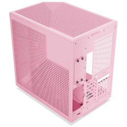 HYTE skříň Y70 Strawberry Milk / levé a přední sklo / Riser PCIe 4.0 / bez zdroje / 1x USB-C / 2x USB-A /